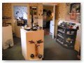 My shop is located on the first floor of our home.