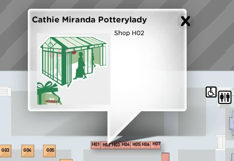Cathie's location in Bryant Park
