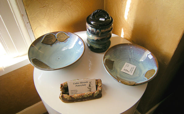 Pottery from Cathie Miranda Potterylady Shop in Luray VA Pottery from Cathie Miranda Potterylady Shop in Luray VA